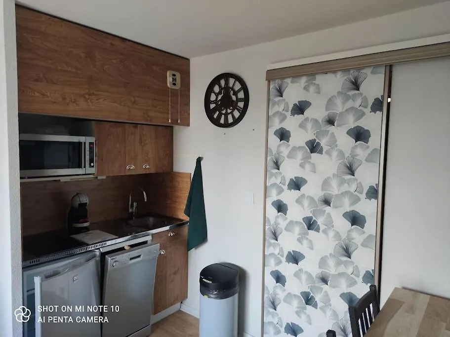 아파트 Beau Studio Cabine Cozy 샴루스 프랑스